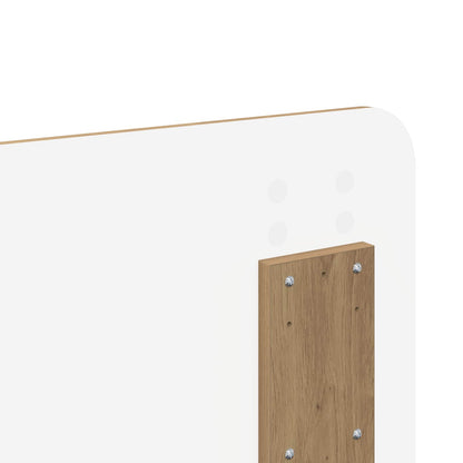 vidaXL Headboard Artisan Oak Engineered wood