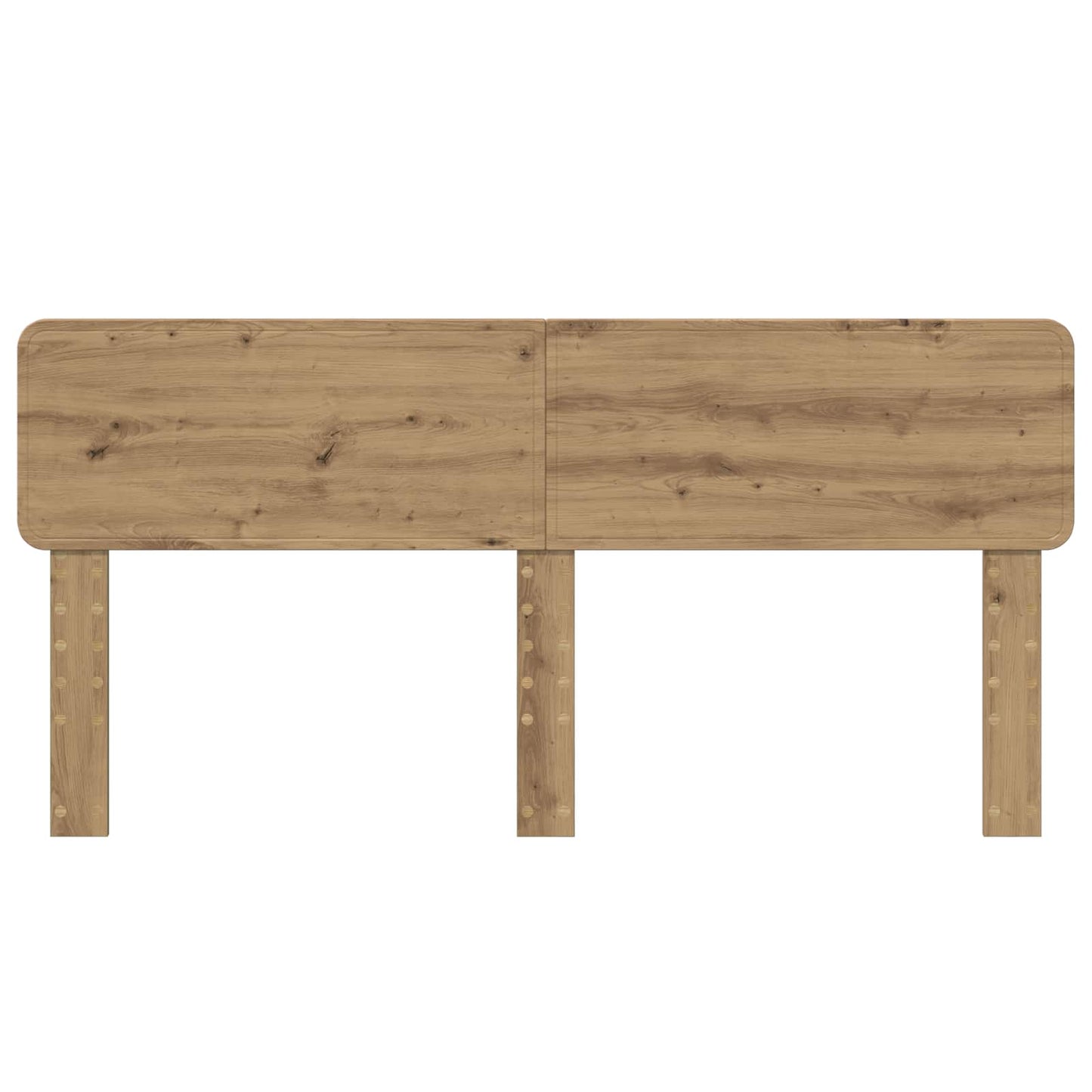 vidaXL Headboard Artisan Oak Engineered wood