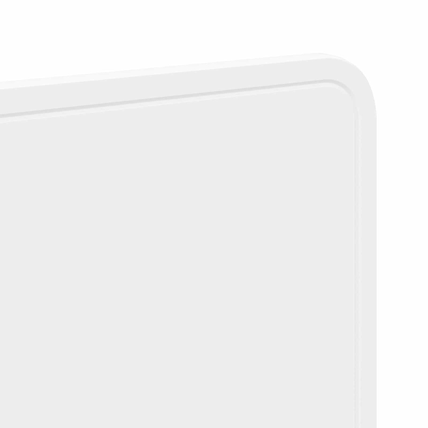 vidaXL Headboard White Engineered wood