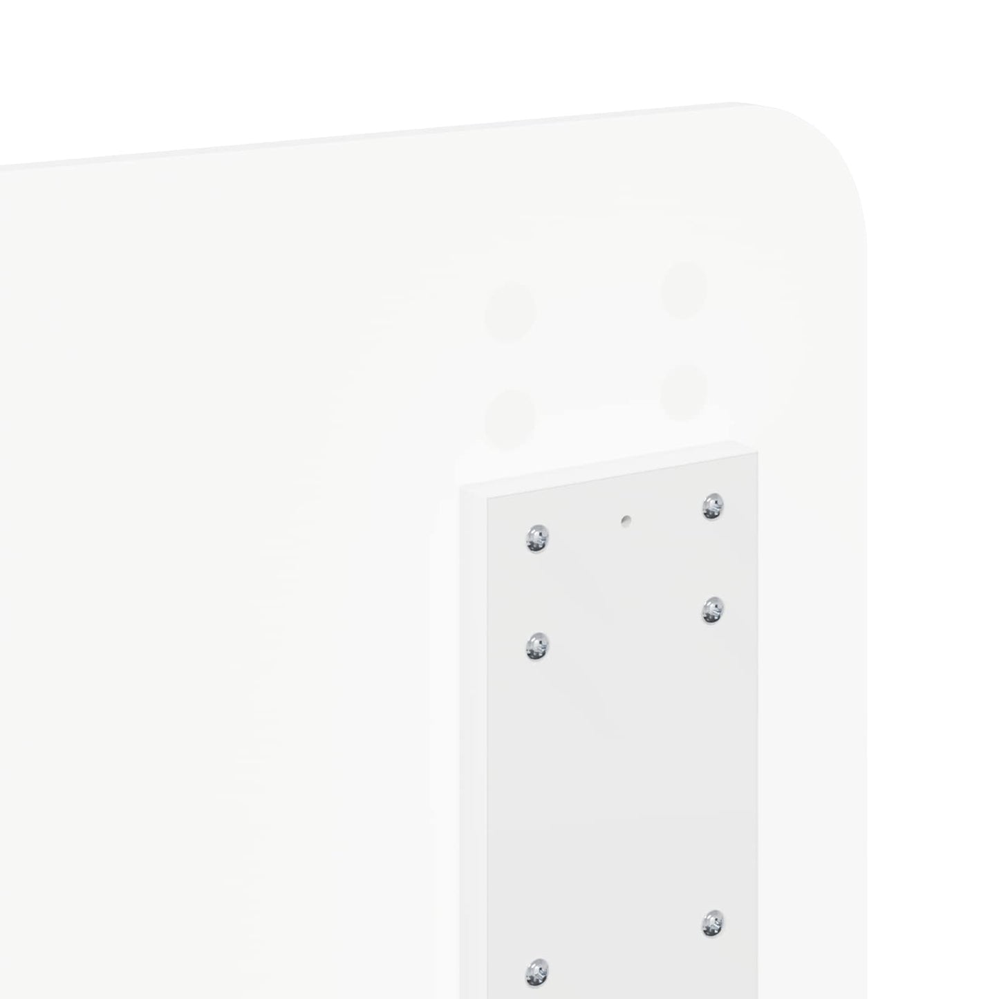 vidaXL Headboard White Engineered wood