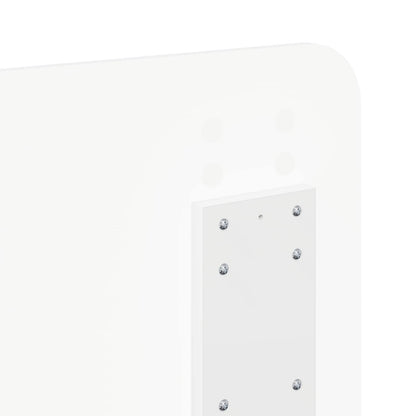 vidaXL Headboard White Engineered wood