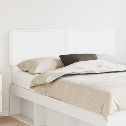 vidaXL Headboard White Engineered wood