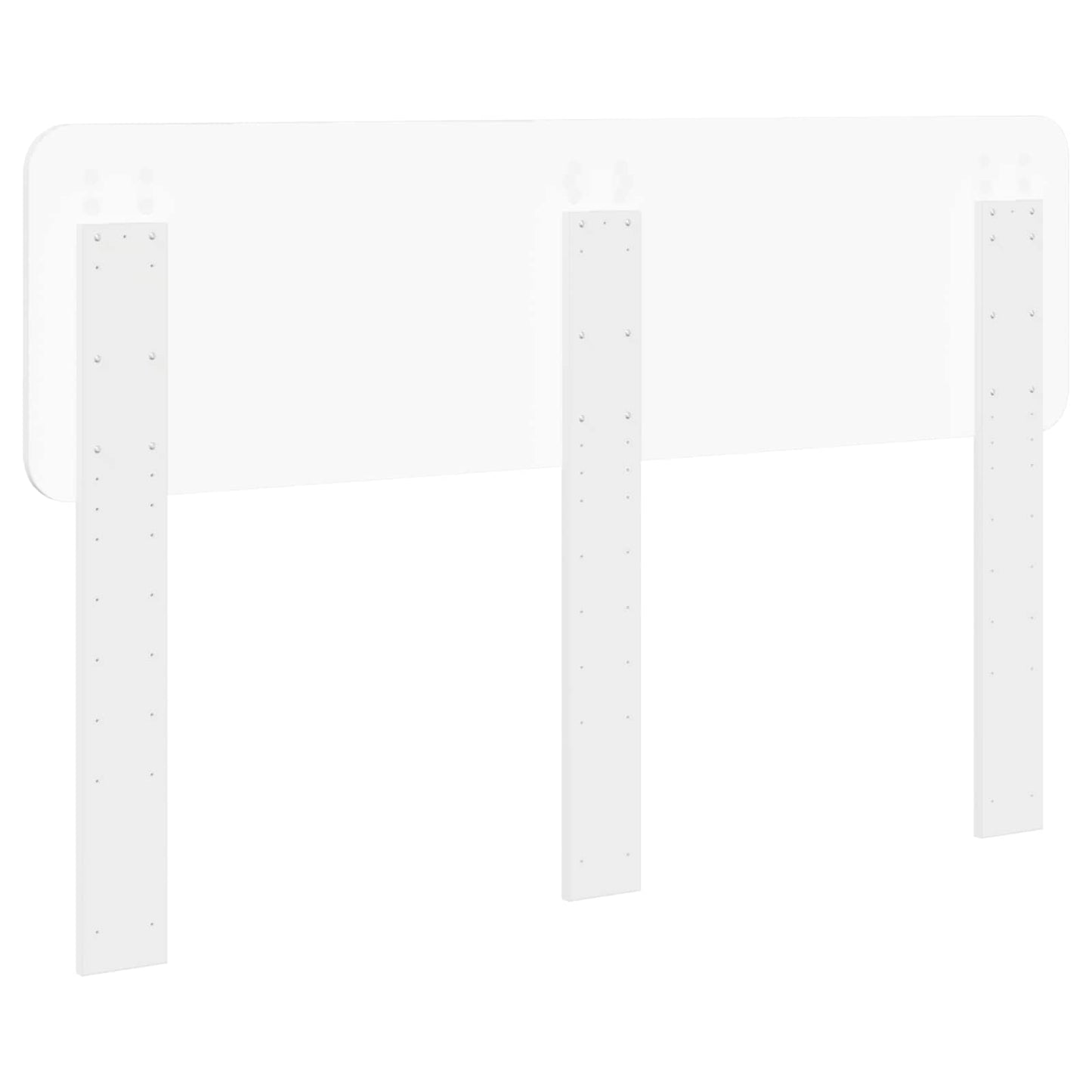 vidaXL Headboard White Engineered wood