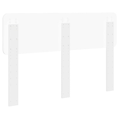 vidaXL Headboard White Engineered wood