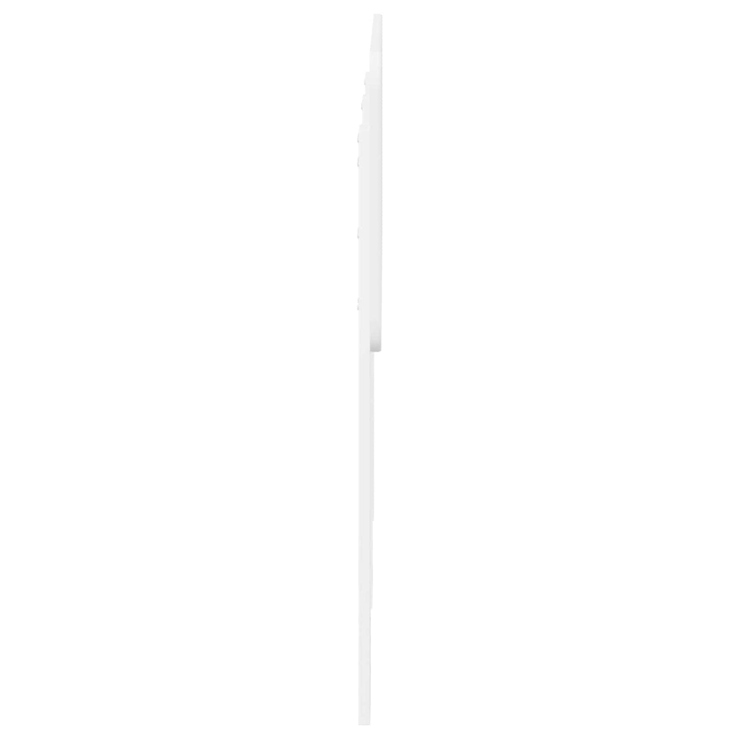 vidaXL Headboard White Engineered wood