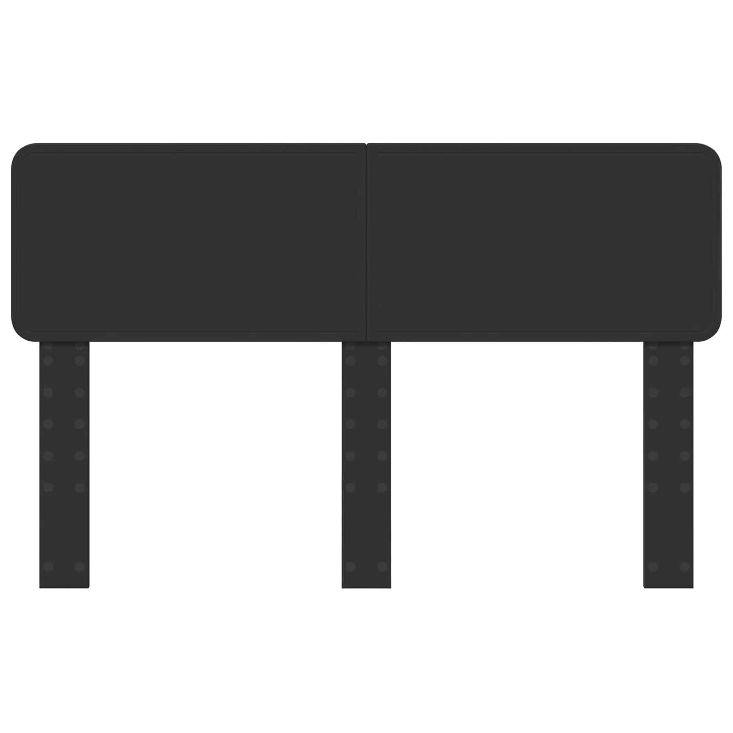 vidaXL Headboard Black Oak Engineered wood