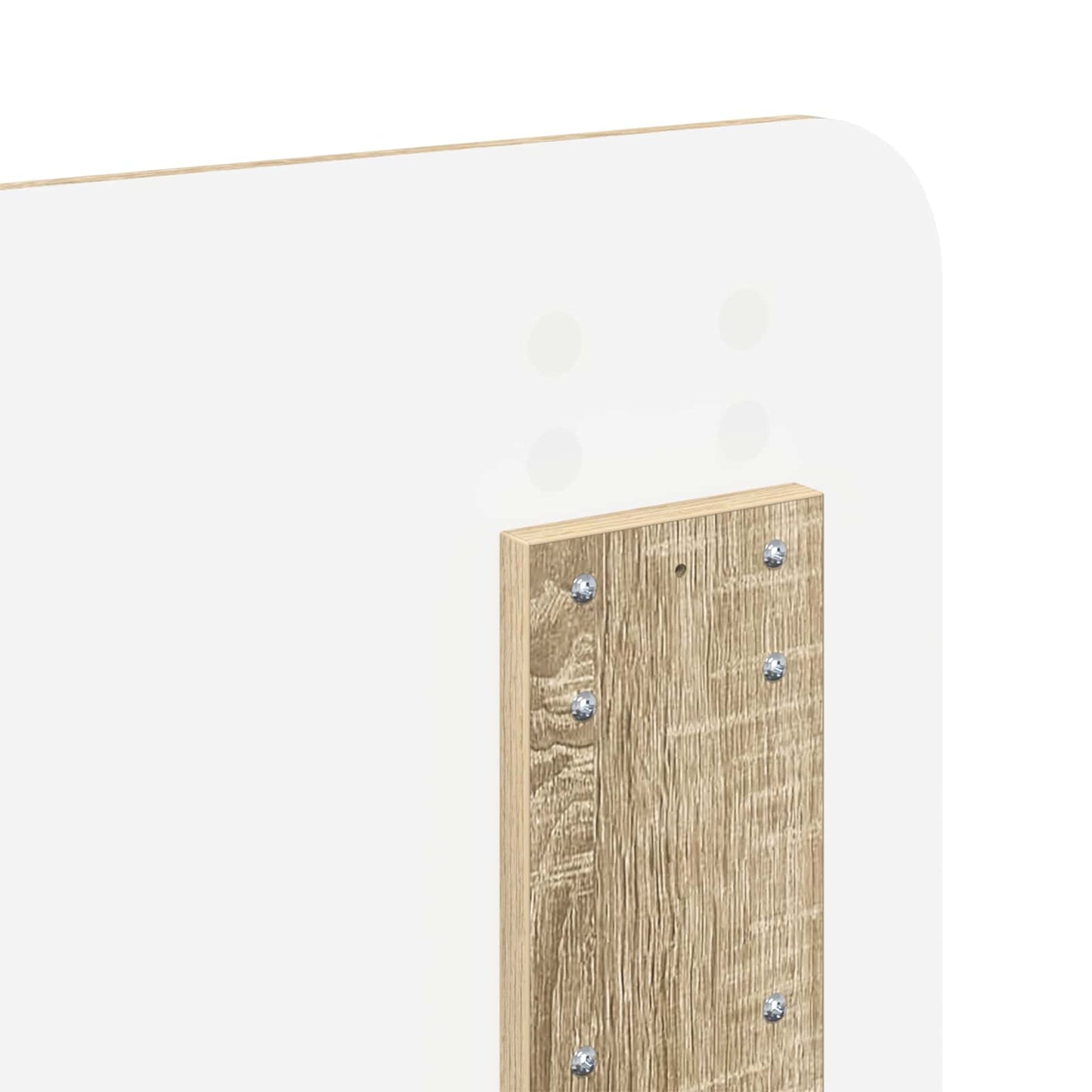 vidaXL Headboard Sonoma Oak Engineered wood