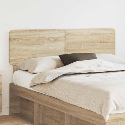 vidaXL Headboard Sonoma Oak Engineered wood