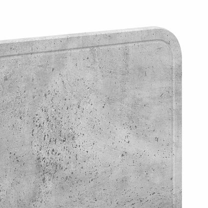 vidaXL Headboard Concrete Grey Engineered wood