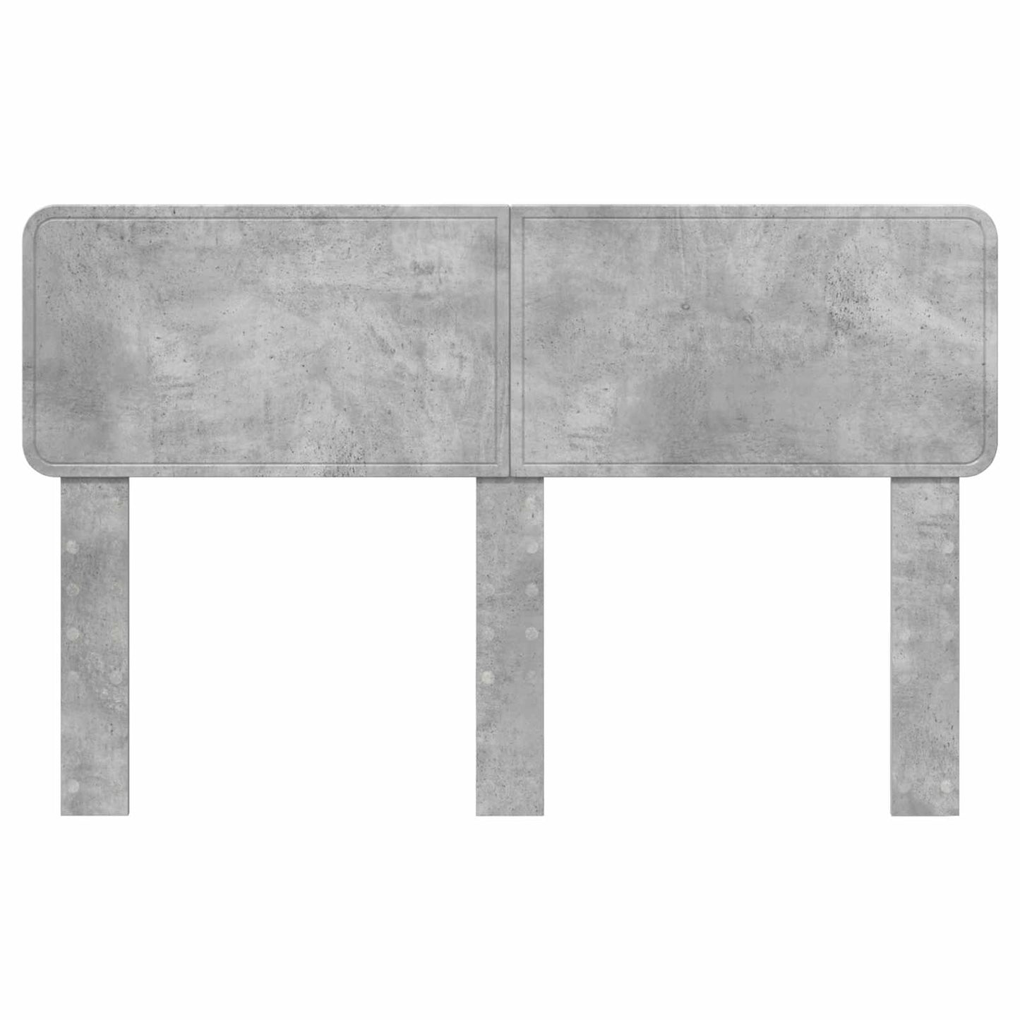 vidaXL Headboard Concrete Grey Engineered wood