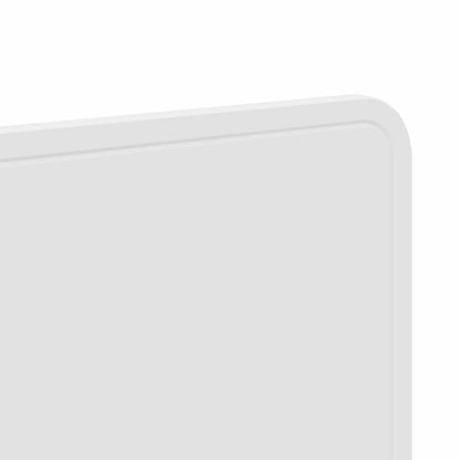 vidaXL Headboard Gloss White Engineered wood