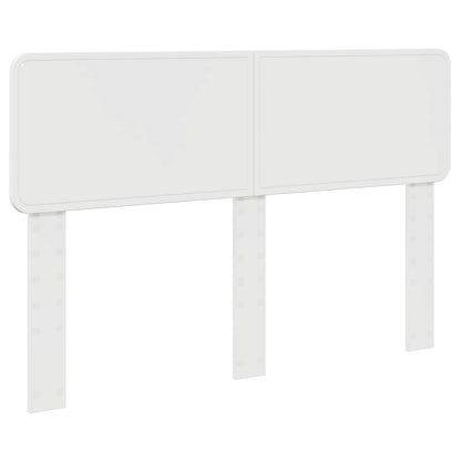 vidaXL Headboard Gloss White Engineered wood
