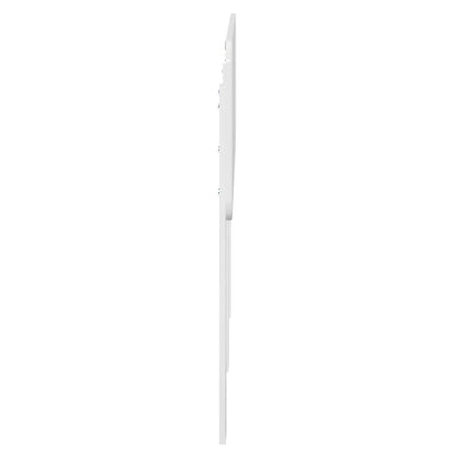 vidaXL Headboard Gloss White Engineered wood