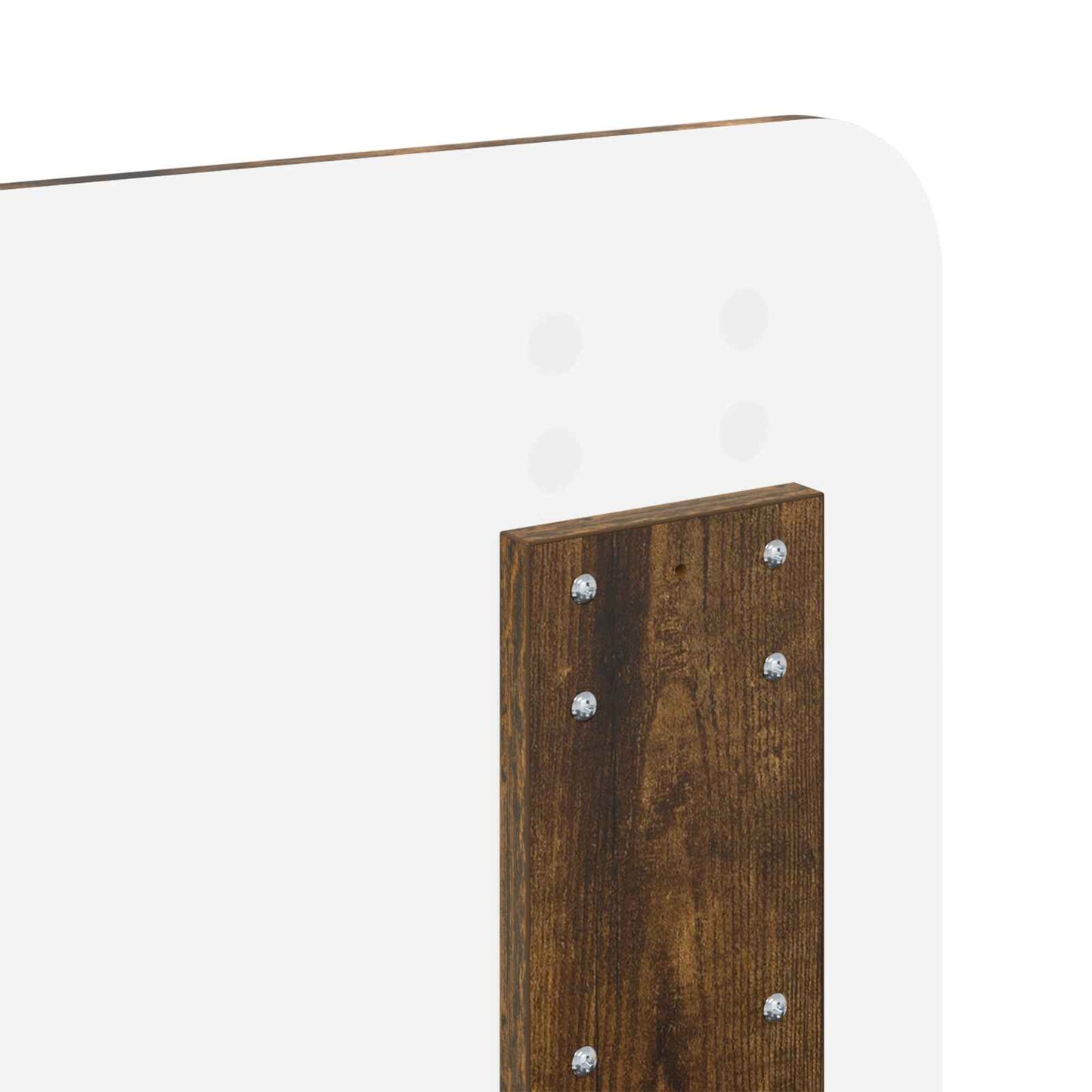vidaXL Headboard Smoked Oak Engineered wood