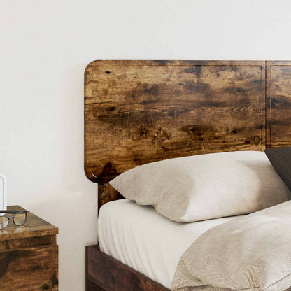 vidaXL Headboard Smoked Oak Engineered wood