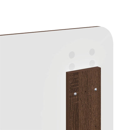 vidaXL Headboard Brown Oak Engineered wood