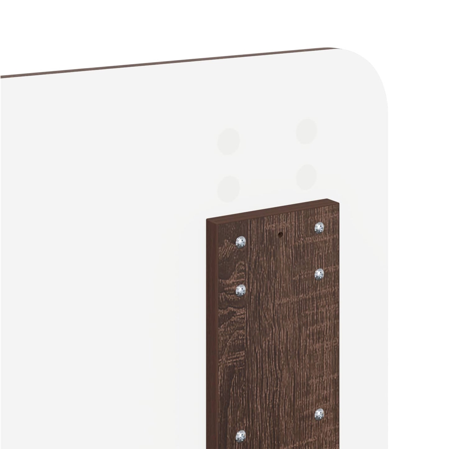 vidaXL Headboard Brown Oak Engineered wood