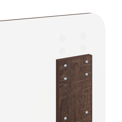 vidaXL Headboard Brown Oak Engineered wood