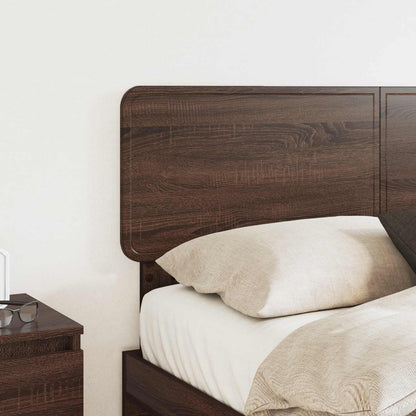 vidaXL Headboard Brown Oak Engineered wood