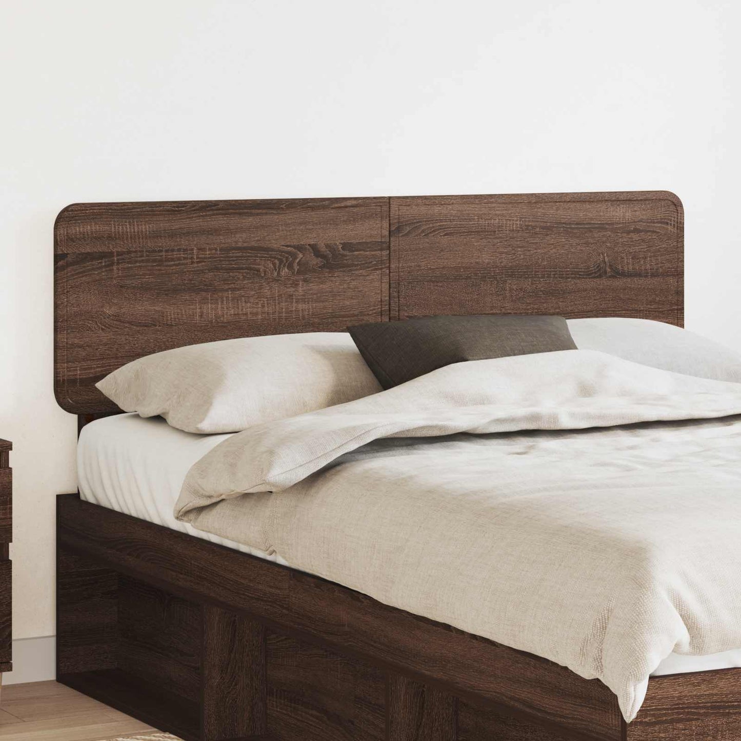 vidaXL Headboard Brown Oak Engineered wood