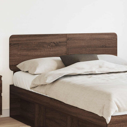 vidaXL Headboard Brown Oak Engineered wood