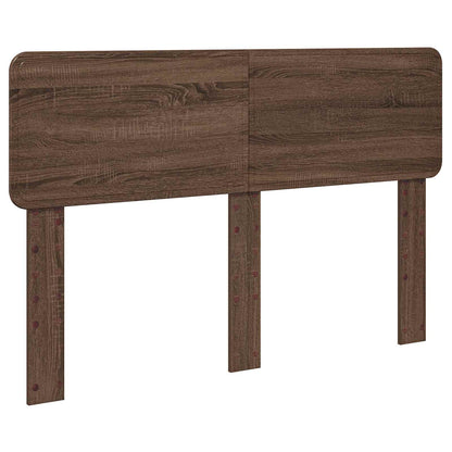 vidaXL Headboard Brown Oak Engineered wood