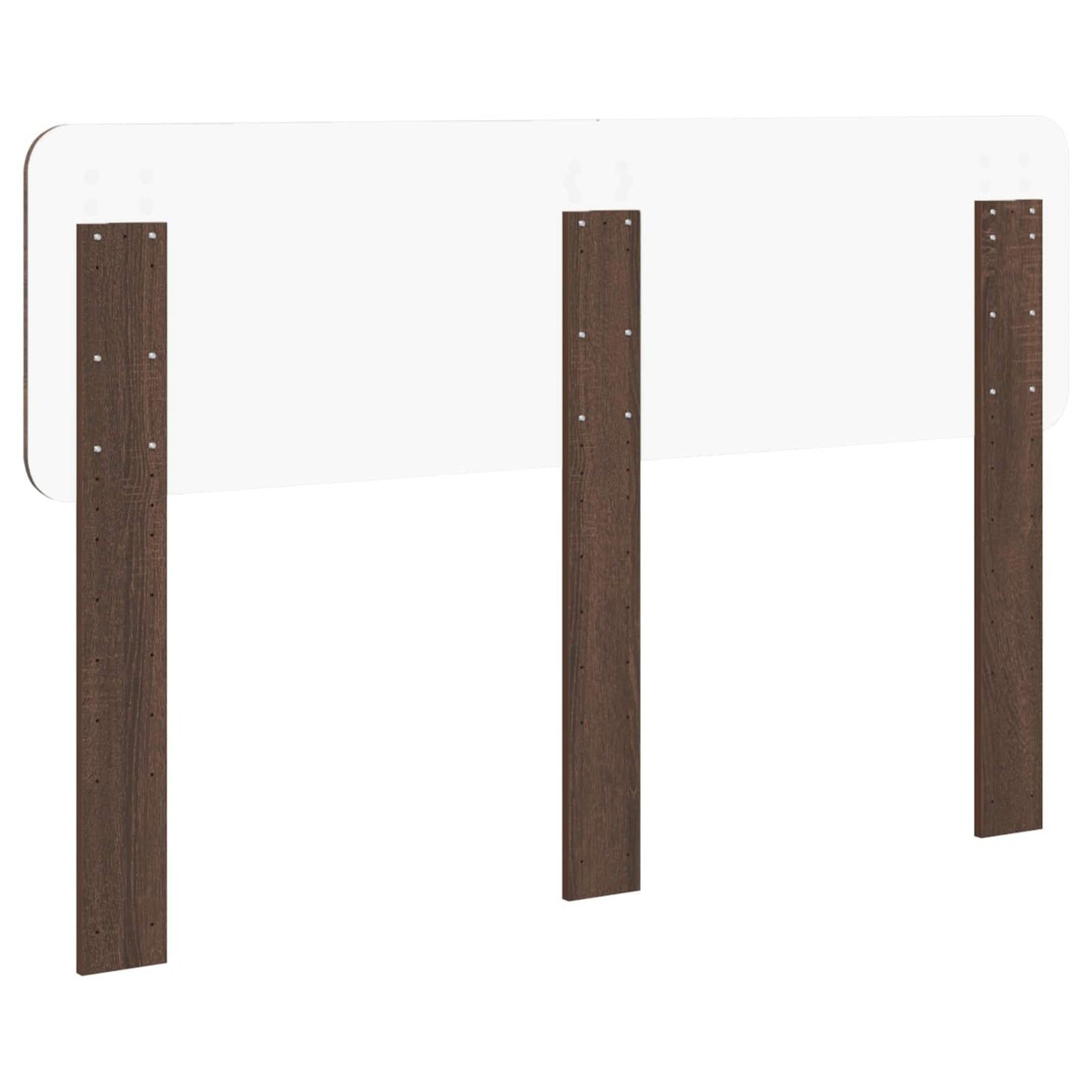 vidaXL Headboard Brown Oak Engineered wood