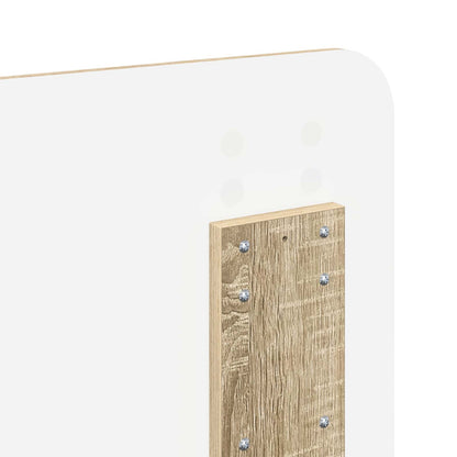 vidaXL Headboard Sonoma Oak Engineered wood
