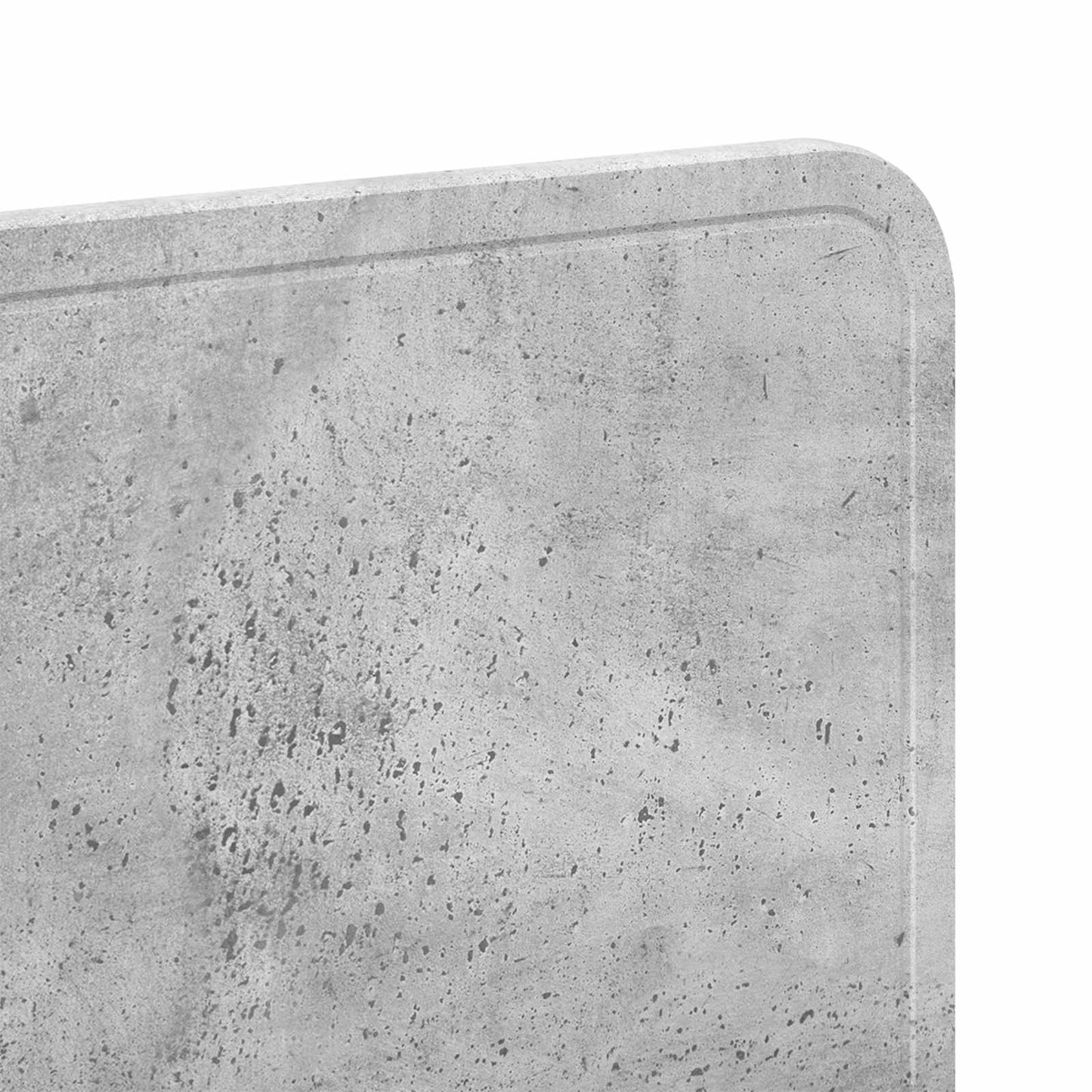vidaXL Headboard Concrete Grey Engineered wood