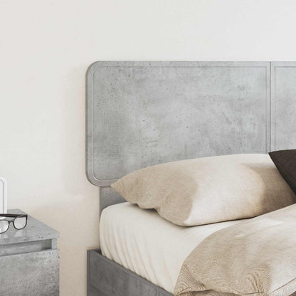 vidaXL Headboard Concrete Grey Engineered wood