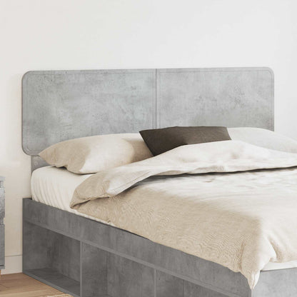 vidaXL Headboard Concrete Grey Engineered wood