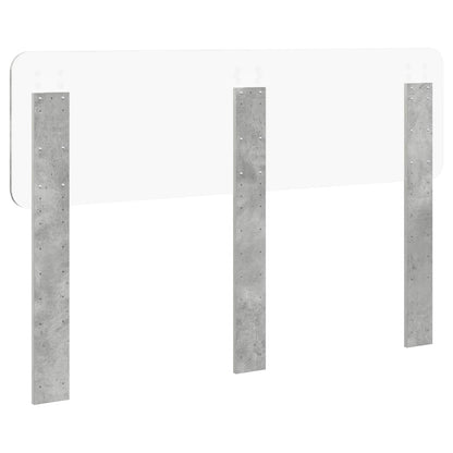 vidaXL Headboard Concrete Grey Engineered wood