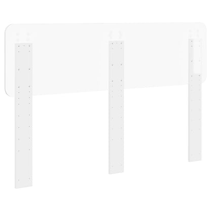 vidaXL Headboard Gloss White Engineered wood