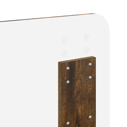 vidaXL Headboard Smoked Oak Engineered wood