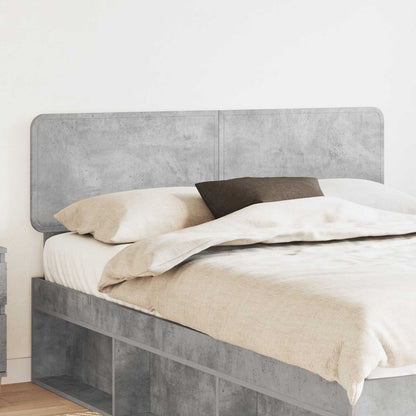 vidaXL Headboard Concrete Grey Engineered wood