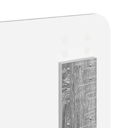 vidaXL Headboard Grey Sonoma Engineered wood