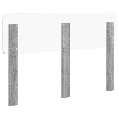 vidaXL Headboard Grey Sonoma Engineered wood