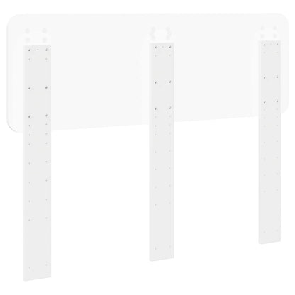 vidaXL Headboard White Engineered wood