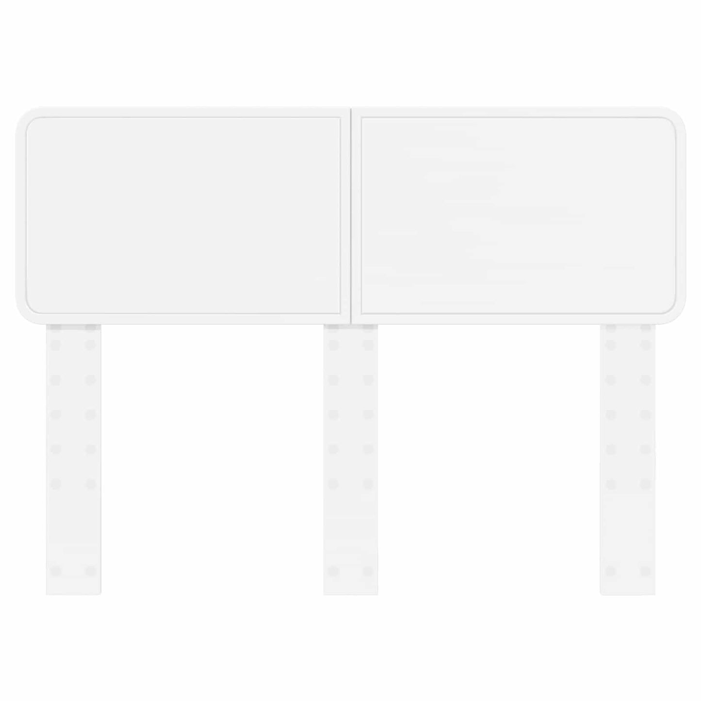vidaXL Headboard White Engineered wood