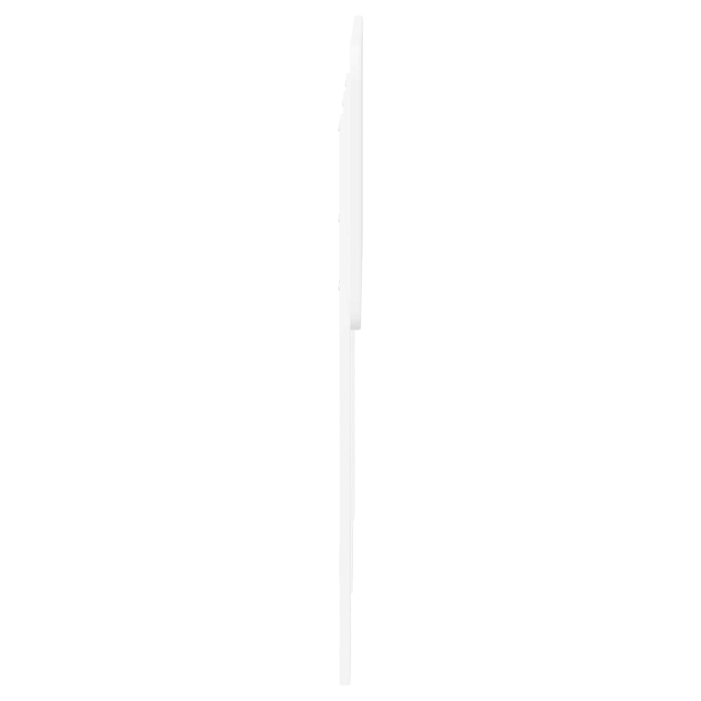 vidaXL Headboard White Engineered wood