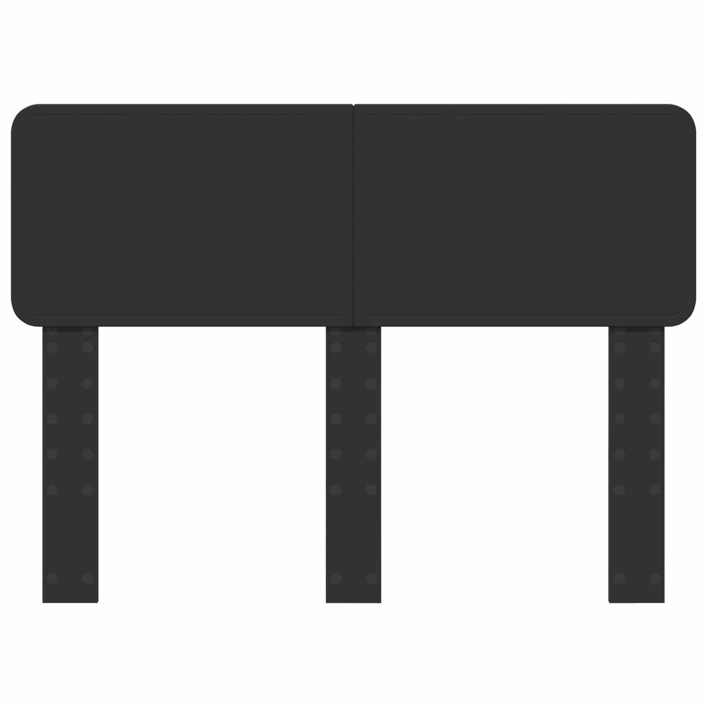 vidaXL Headboard Black Oak Engineered wood