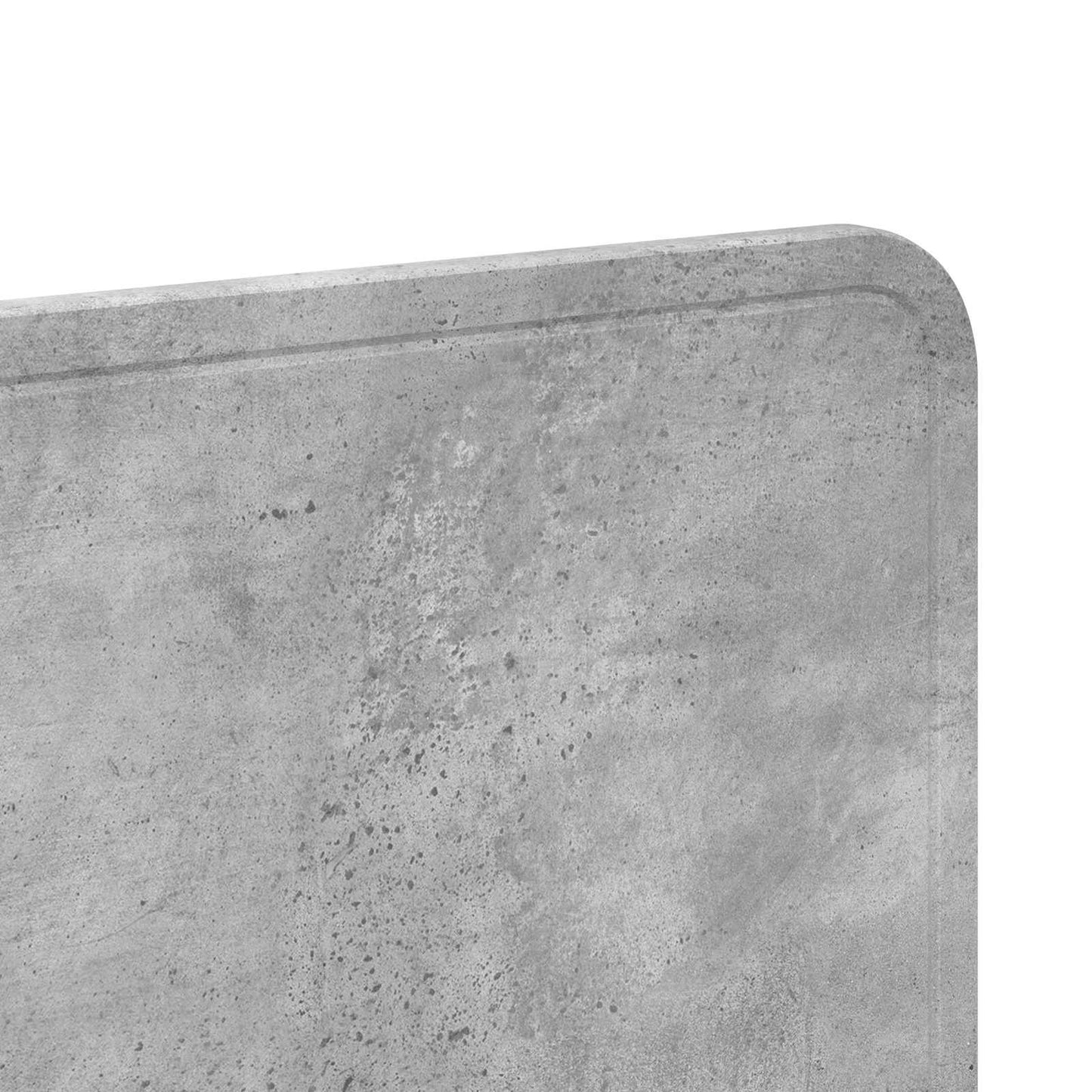 vidaXL Headboard Concrete Grey Engineered wood
