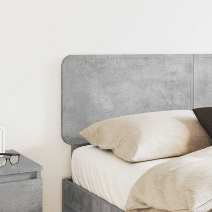 vidaXL Headboard Concrete Grey Engineered wood