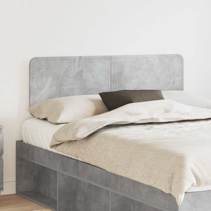 vidaXL Headboard Concrete Grey Engineered wood