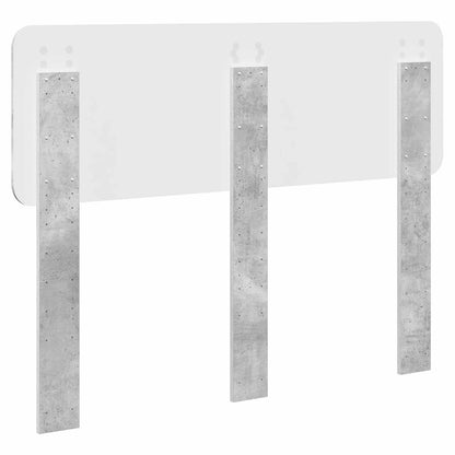 vidaXL Headboard Concrete Grey Engineered wood