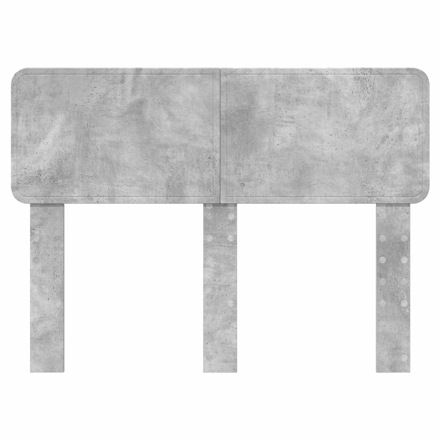 vidaXL Headboard Concrete Grey Engineered wood