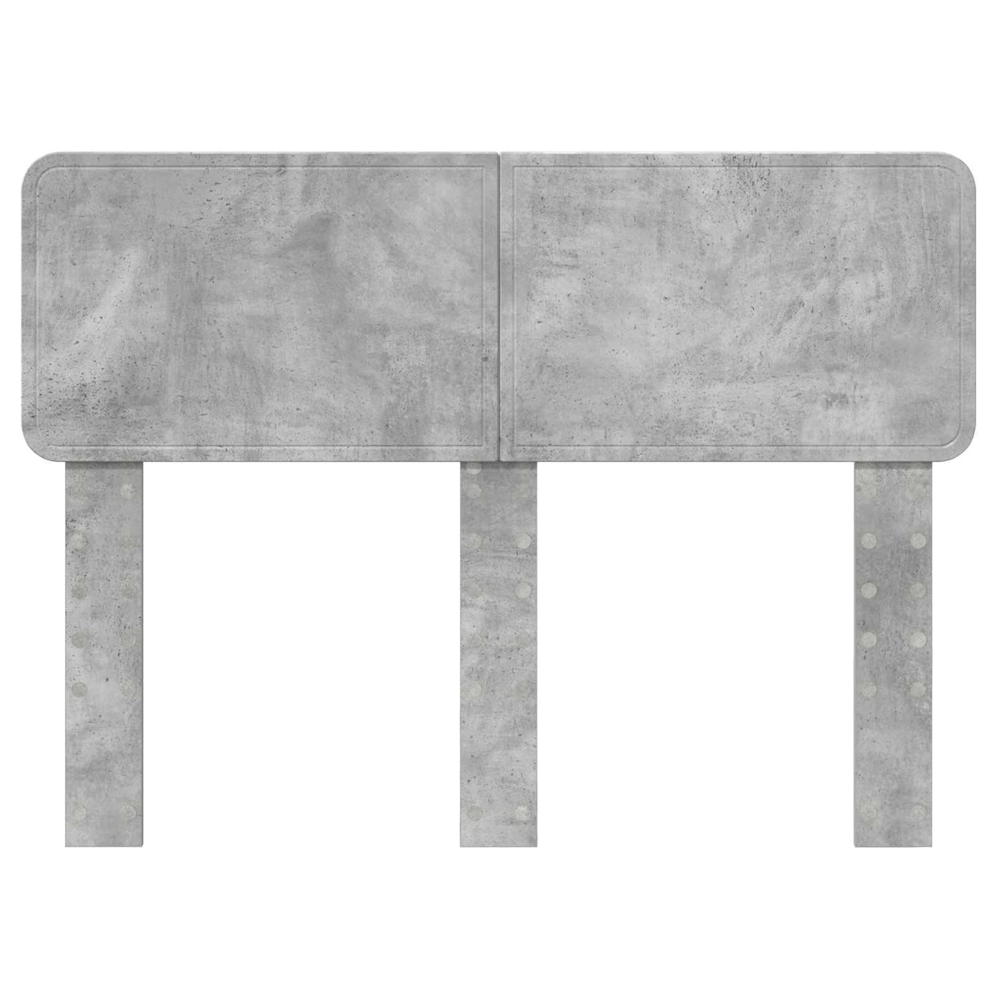 vidaXL Headboard Concrete Grey Engineered wood