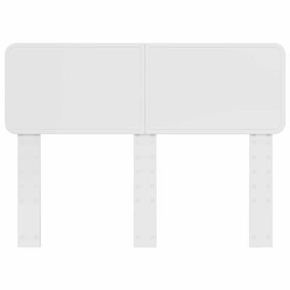 vidaXL Headboard Gloss White Engineered wood