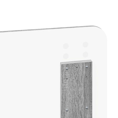 vidaXL Headboard Grey Sonoma Engineered wood