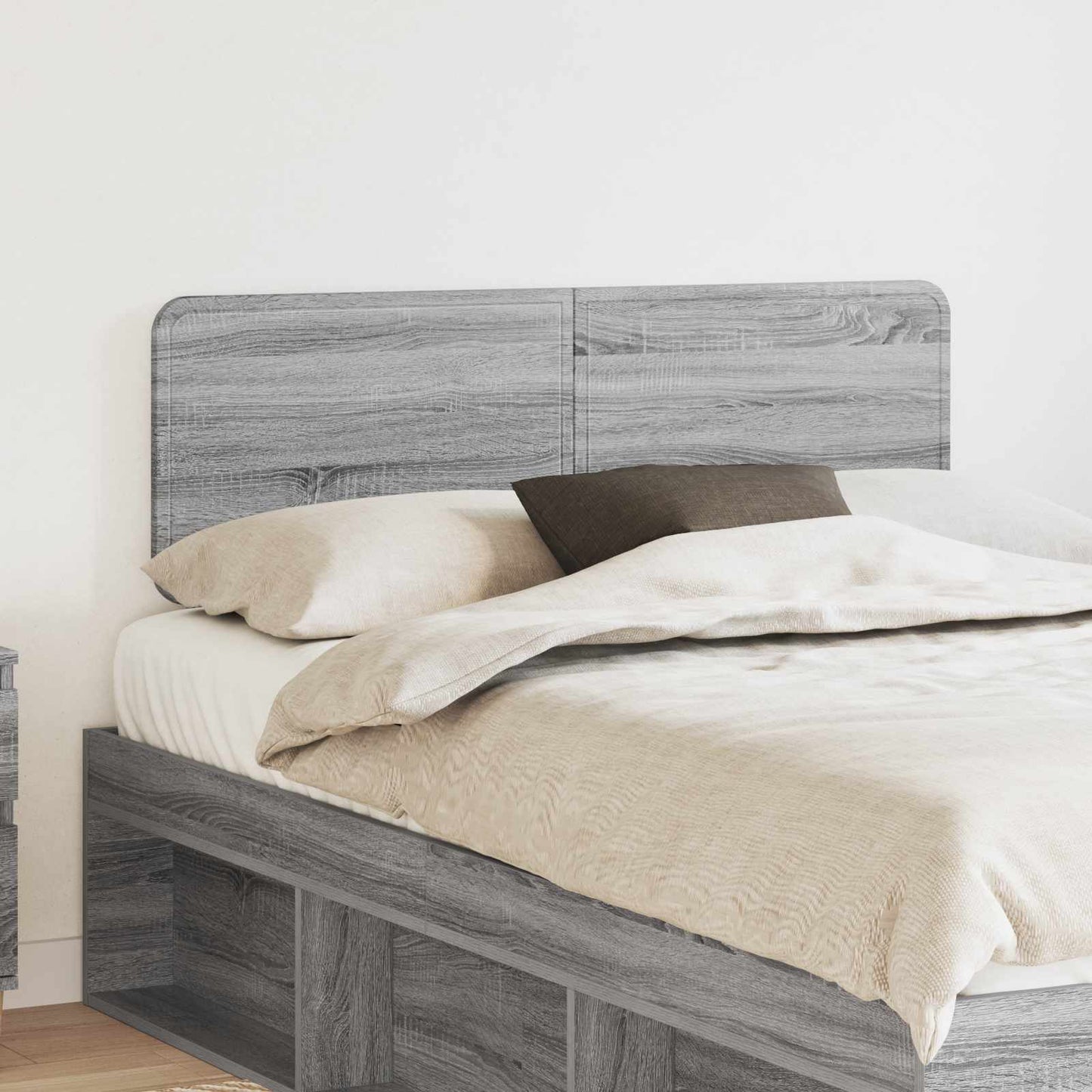 vidaXL Headboard Grey Sonoma Engineered wood